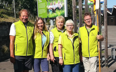 Der Vorstand auf dem 121. deutschen Wandertag in Fellbach/Remstal