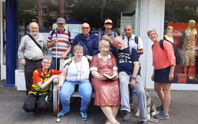 (Inklusions)Wanderung mit dem Blinden- und Sehbehindertenverein Münster